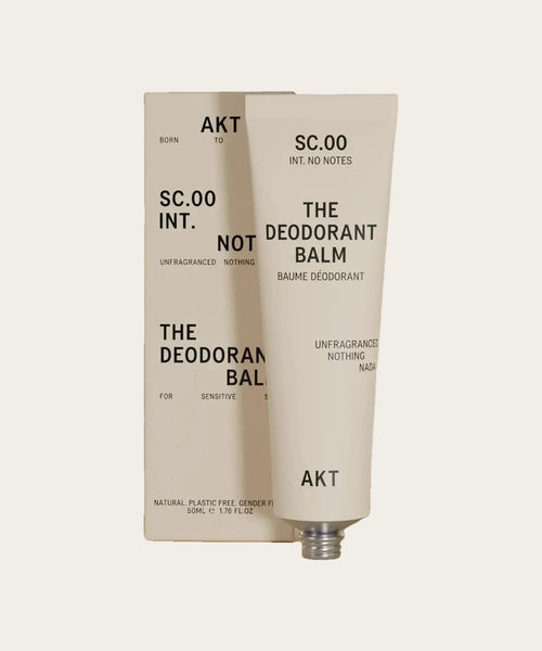 AKT The Deodorant Balm SC.00 Unfragranced, 50 ml tube and box