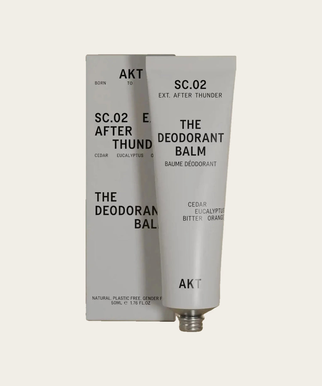 AKT The Deodorant Balm SC.02 After Thunder, 50 ml tube and box