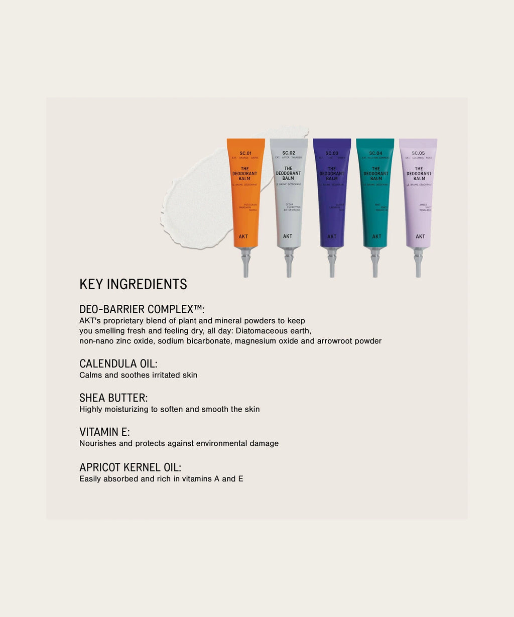 AKT Discovery Set minis with key ingredients