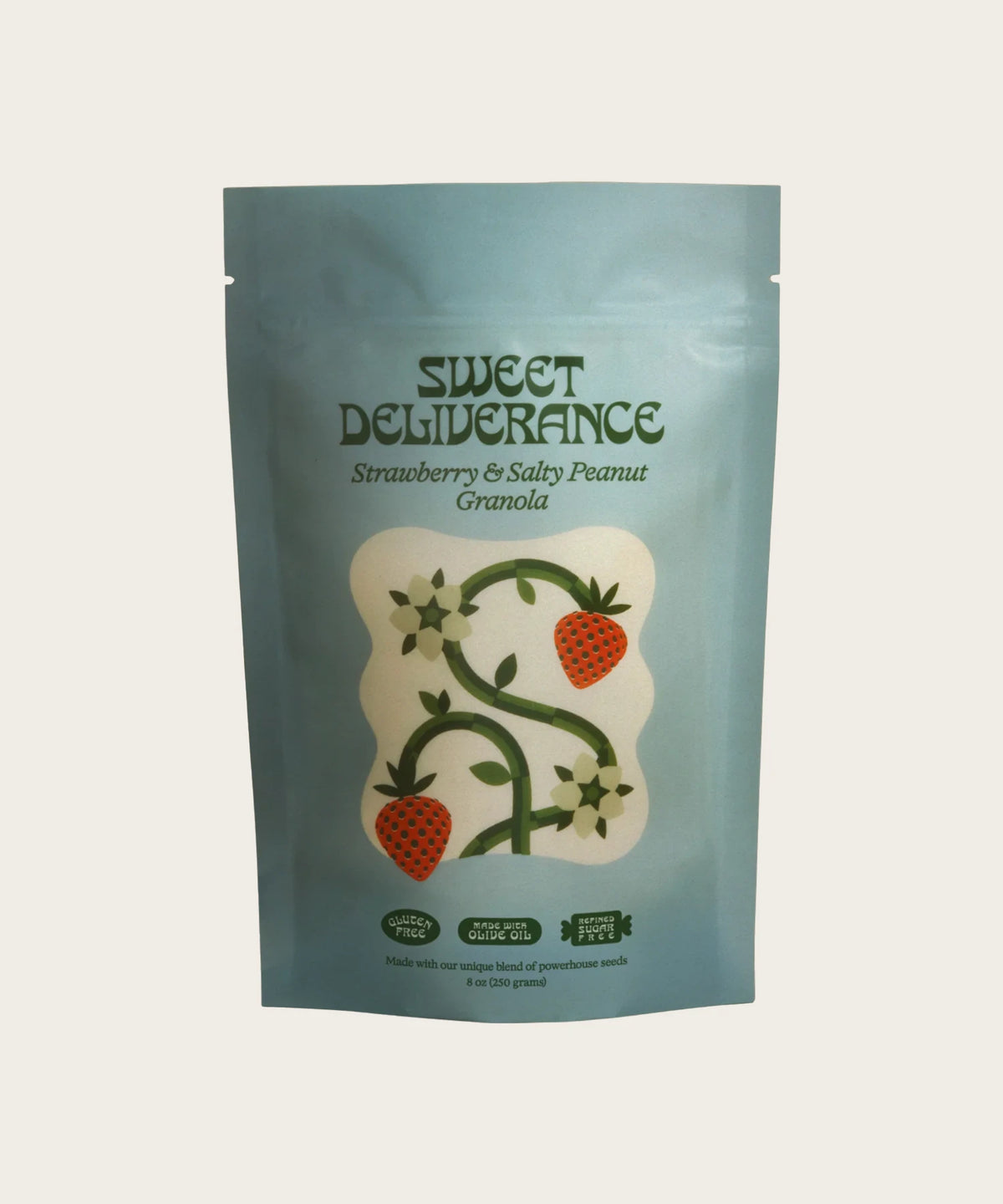 SWEET DELIVERANCE Strawberry & Salty Peanut Granola