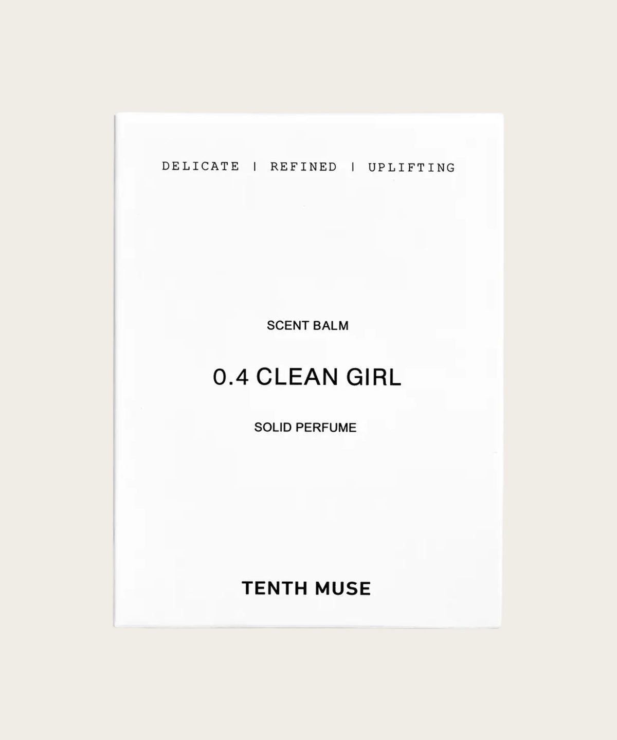 TENTH MUSE Solid Perfume Balm Refill - Clean Girl