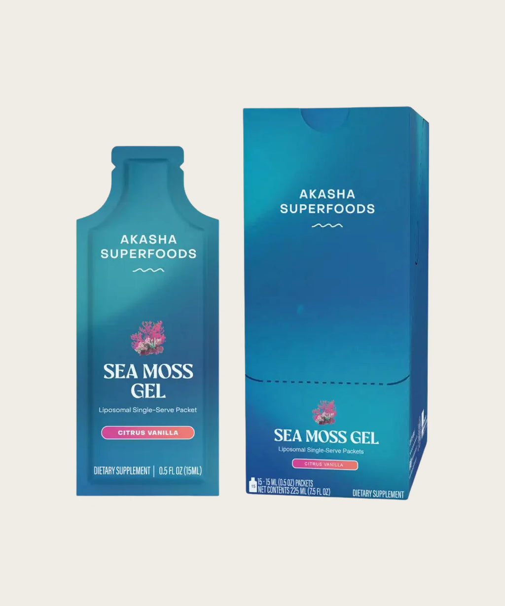 AKASHA SUPERFOODS Liposomal Sea Moss Gel