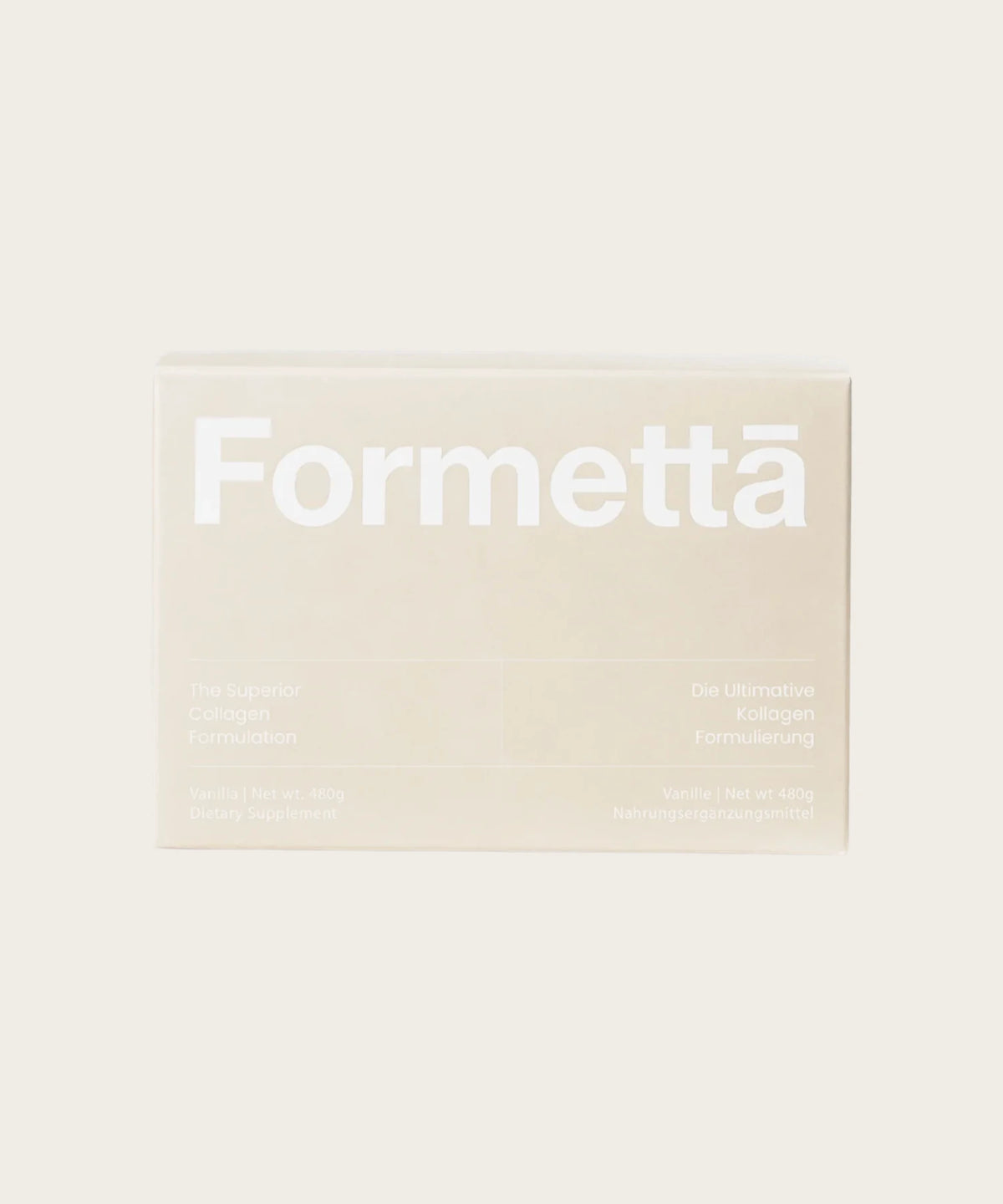 FORMETTA The Superior Collagen Formulation - Vanilla