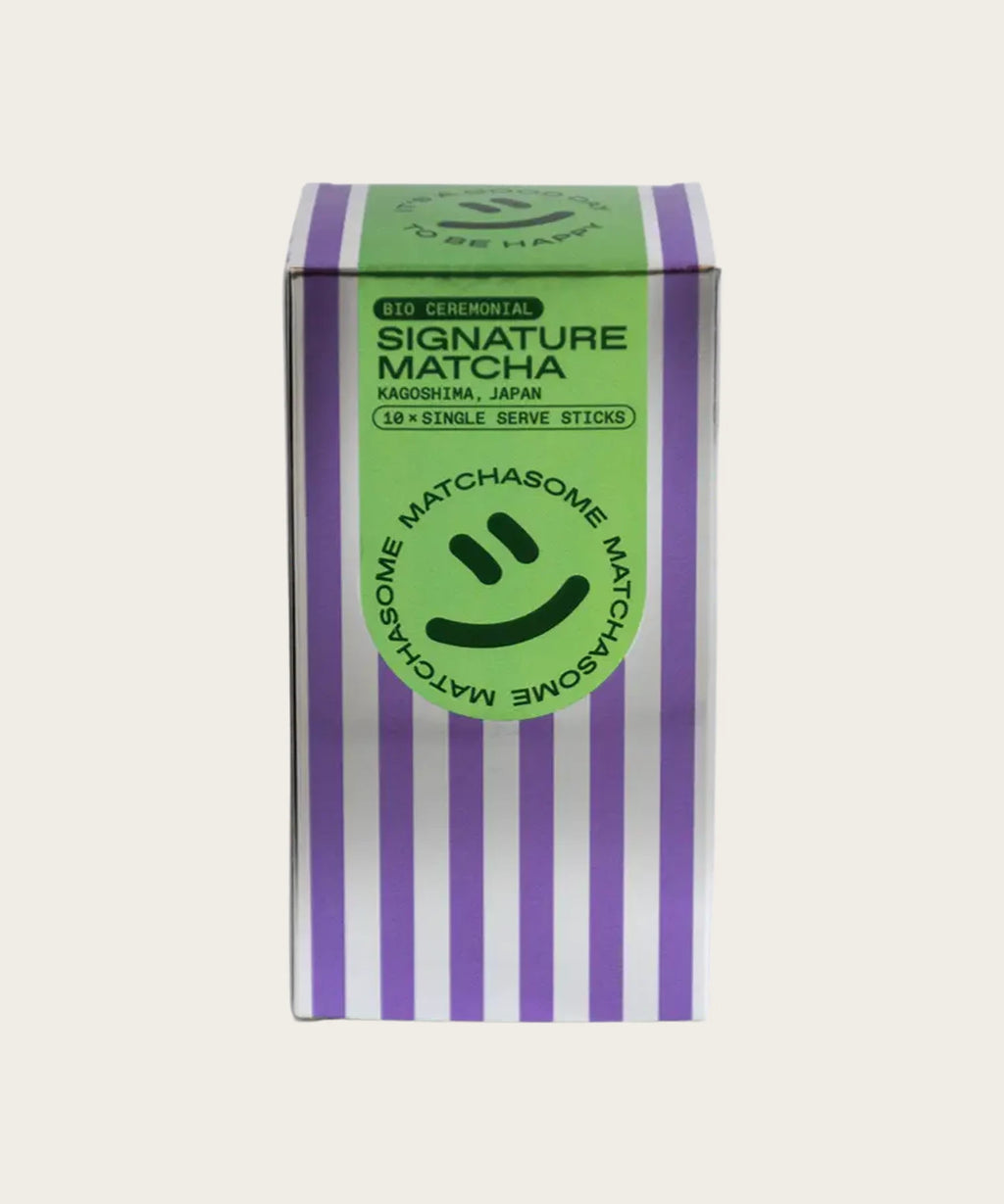 MATCHASOME Ceremonial Grade Matcha Single Serve Sticks