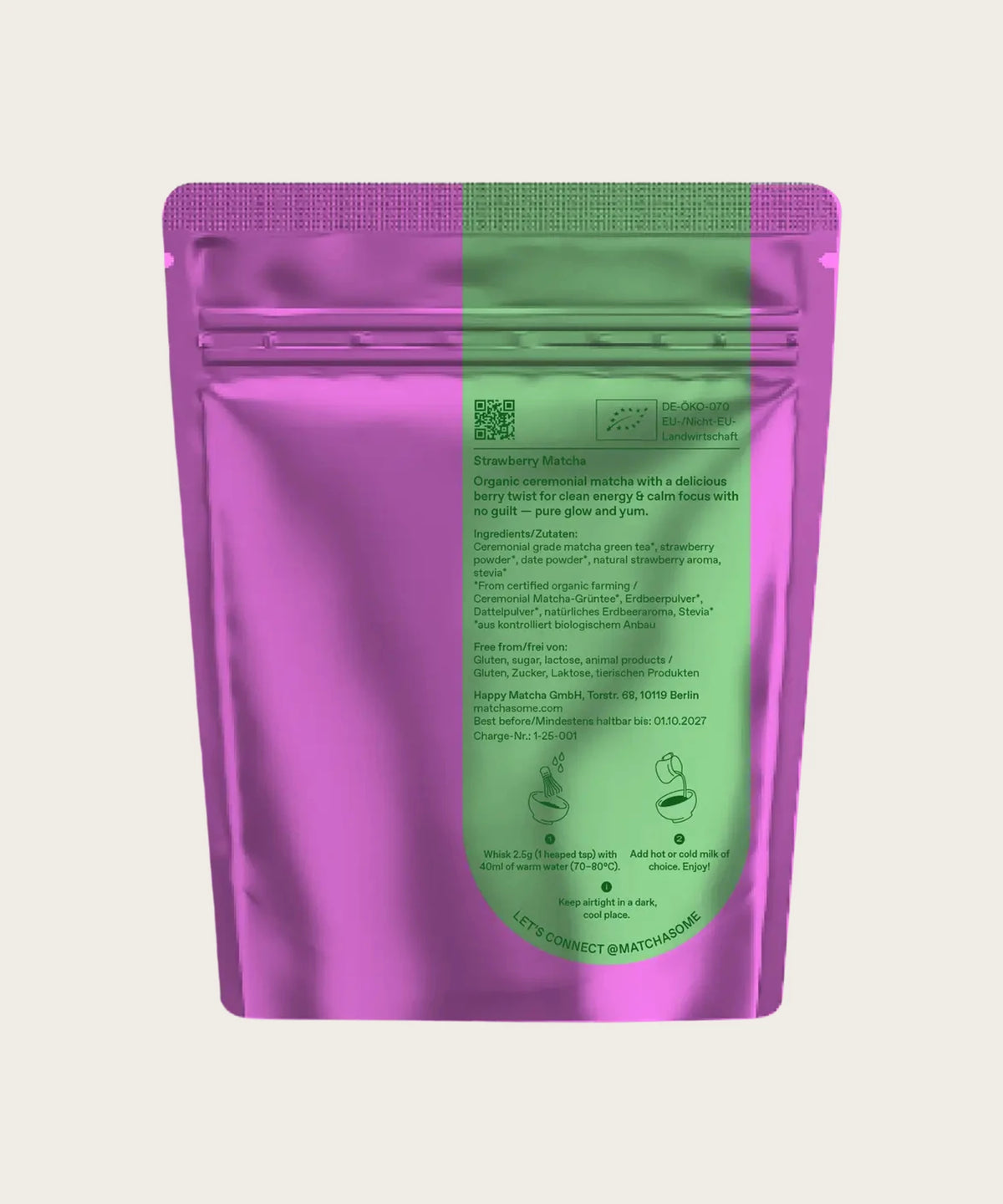 MATCHASOME Ceremonial Strawberry Matcha