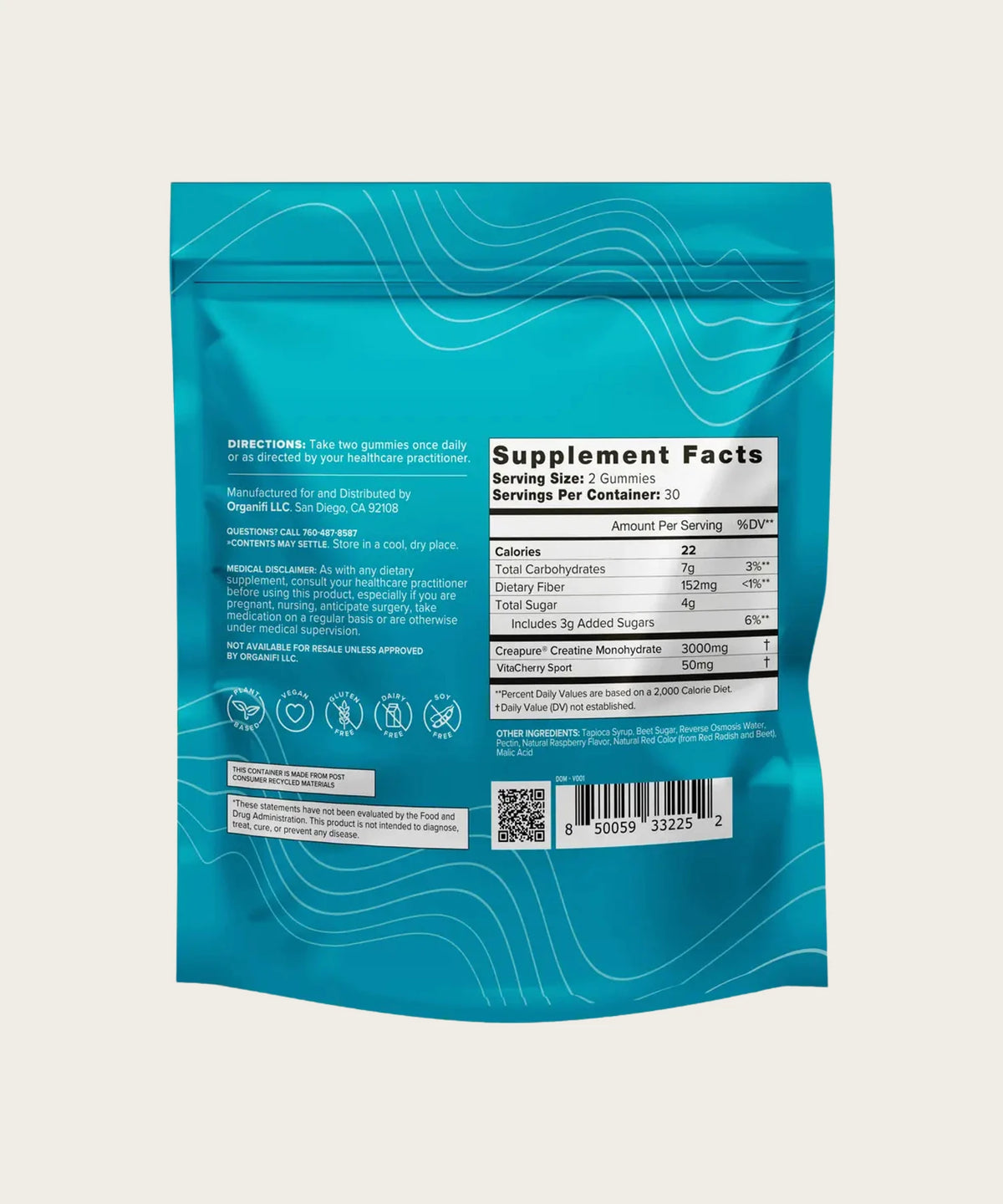 ORGANIFI Creatine Cherry Chews