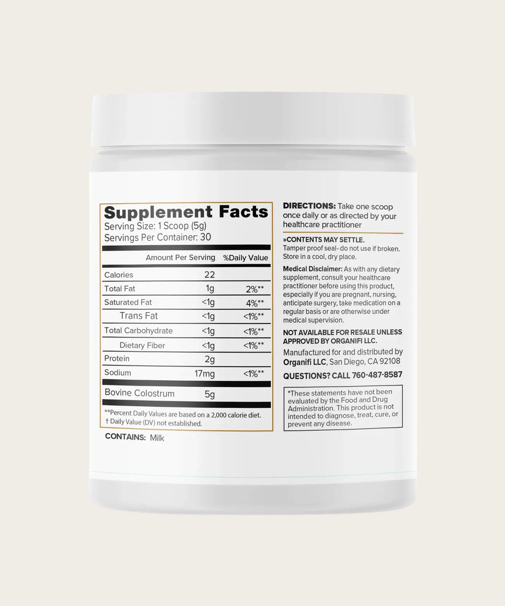 ORGANIFI Colostrum
