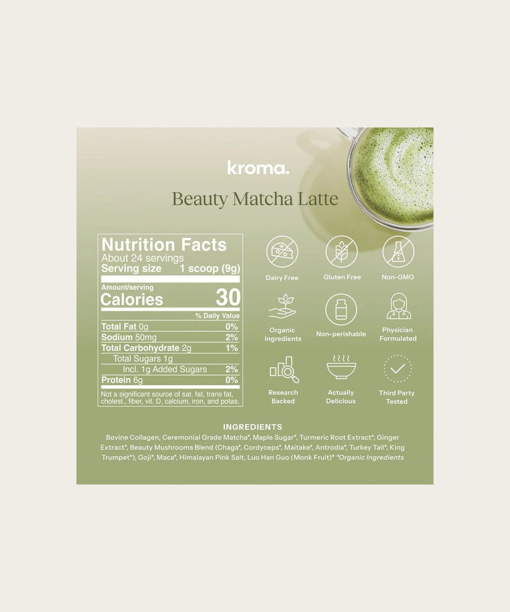 KROMA Beauty Matcha Latte