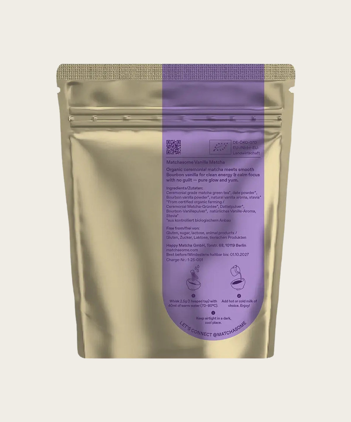 MATCHASOME Ceremonial Vanilla Matcha