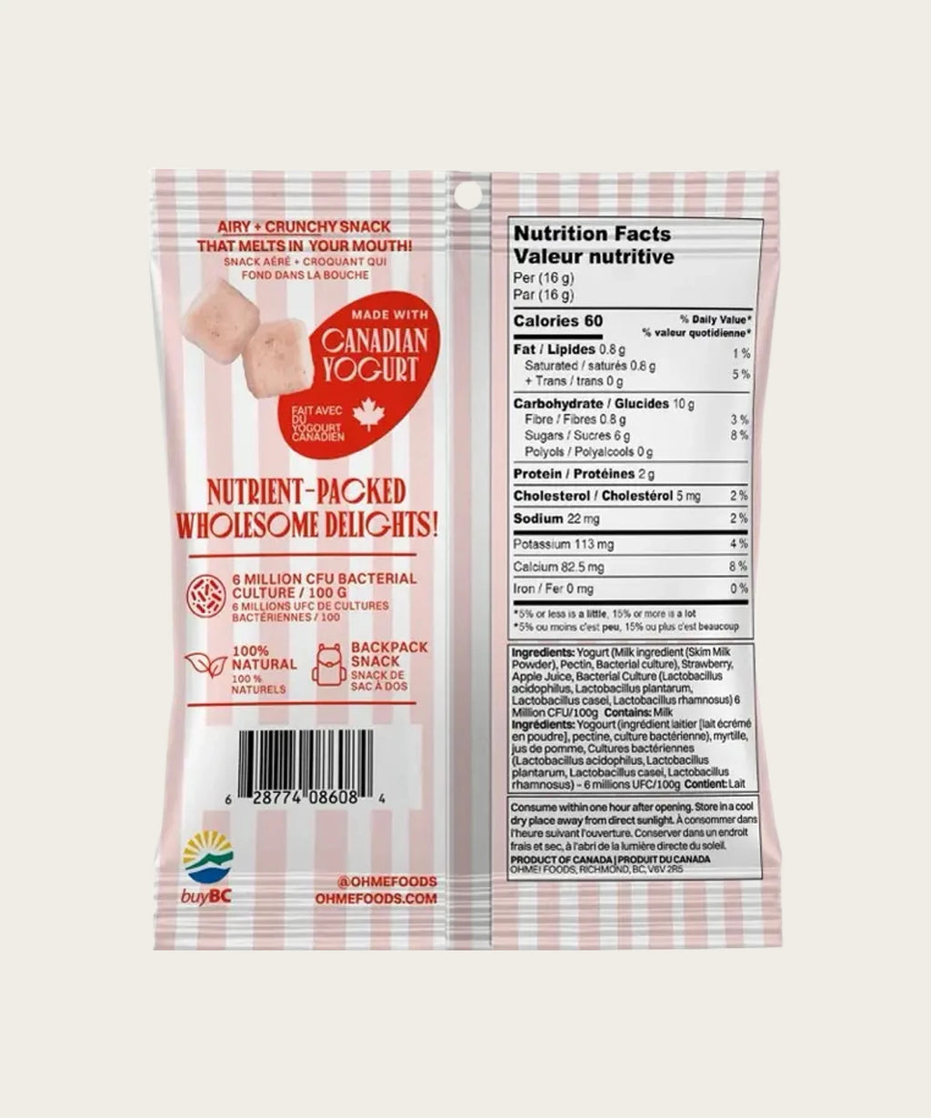 OHME! Strawberry Yogurt Crunch
