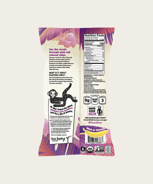 BARNANA Pink Salt Plantain Chips