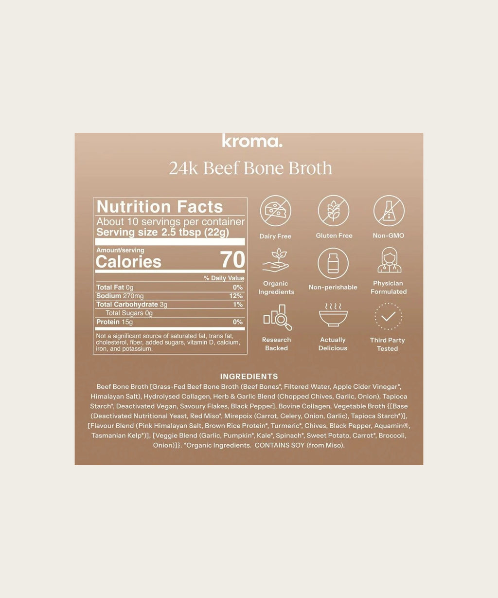 KROMA 24K Beef Broth