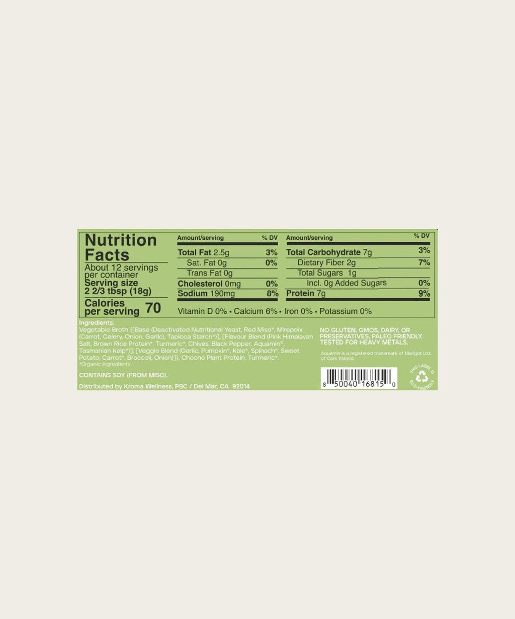 KROMA Veggie Broth With Plant Protein