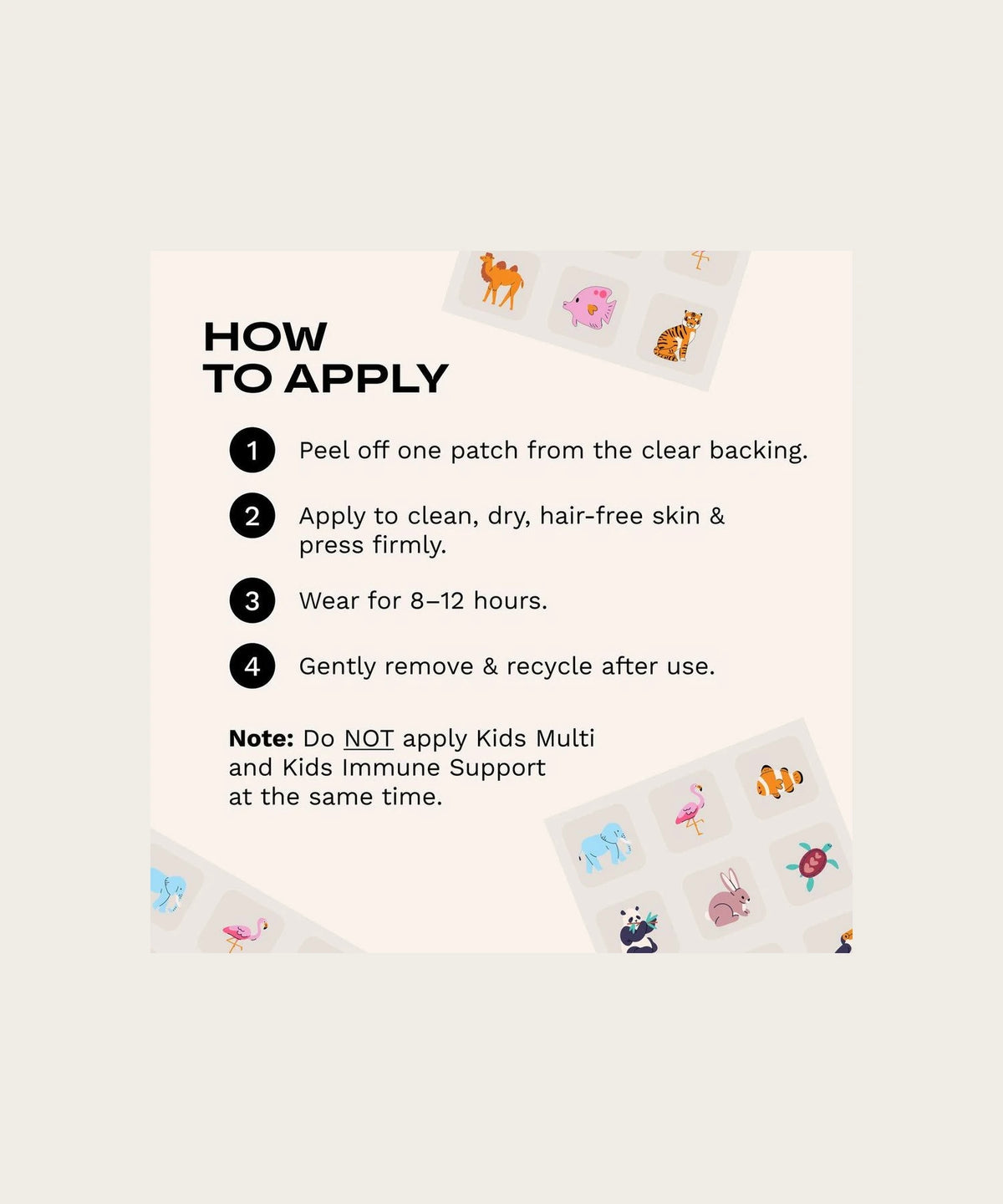 BARRIÈRE Kids Multivitamin Patch