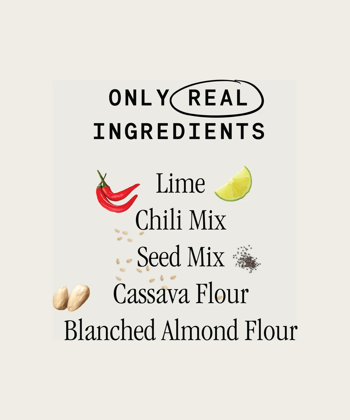 JULIAN BAKERY Organic Seed Crackers - Chili Lime