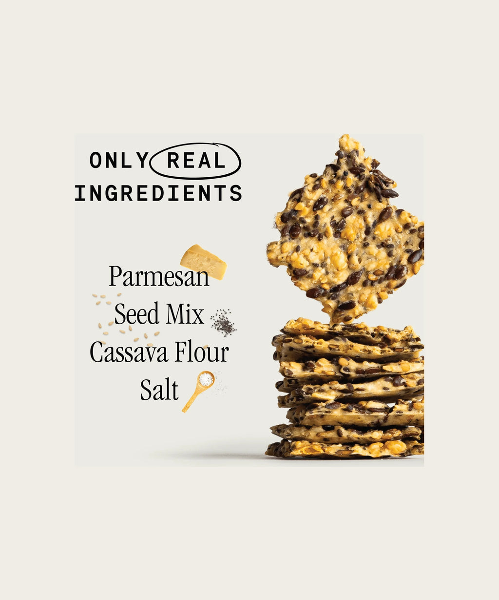 JULIAN BAKERY Organic Seed Crackers - Parmesan
