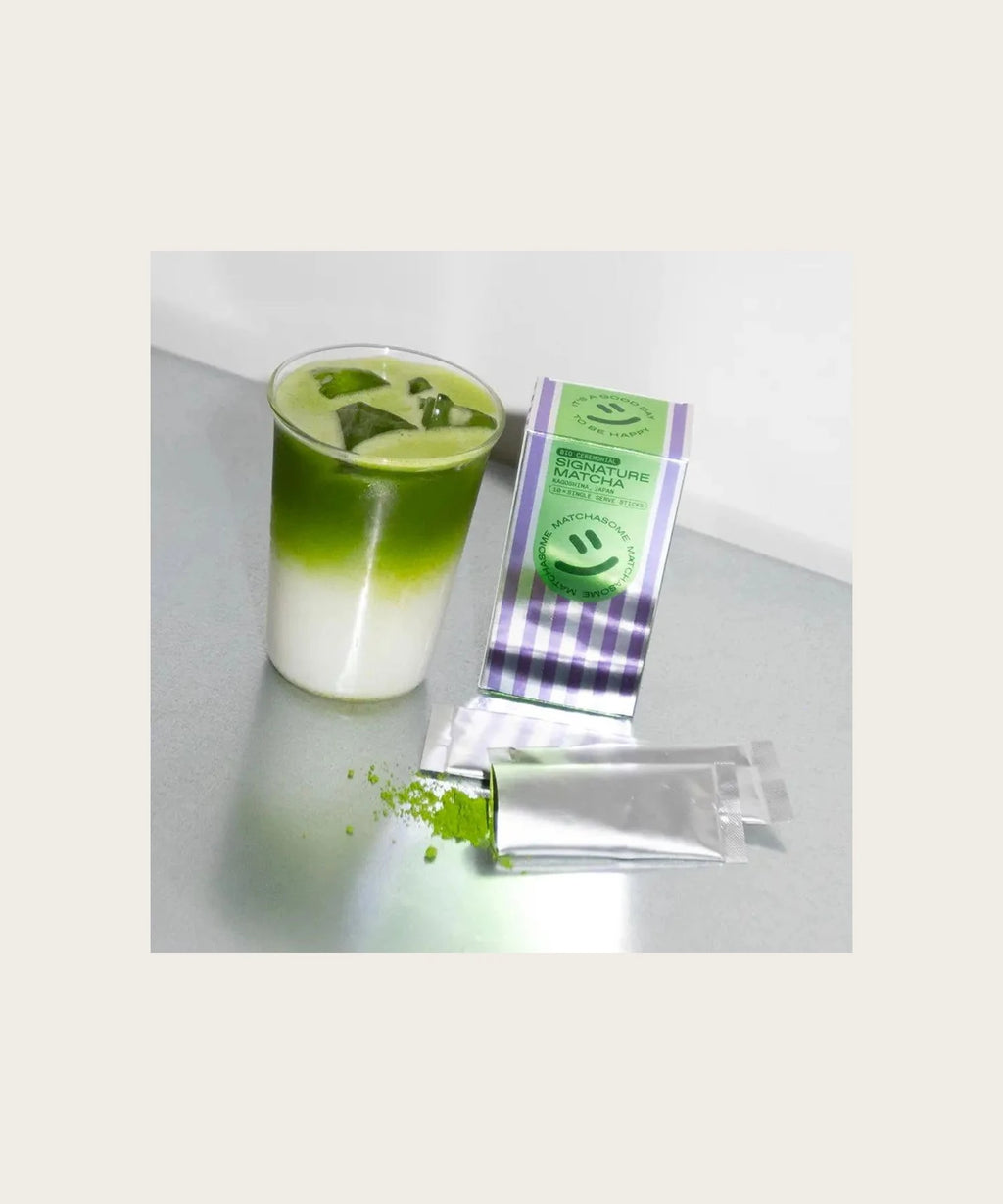 MATCHASOME Ceremonial Grade Matcha Single Serve Sticks