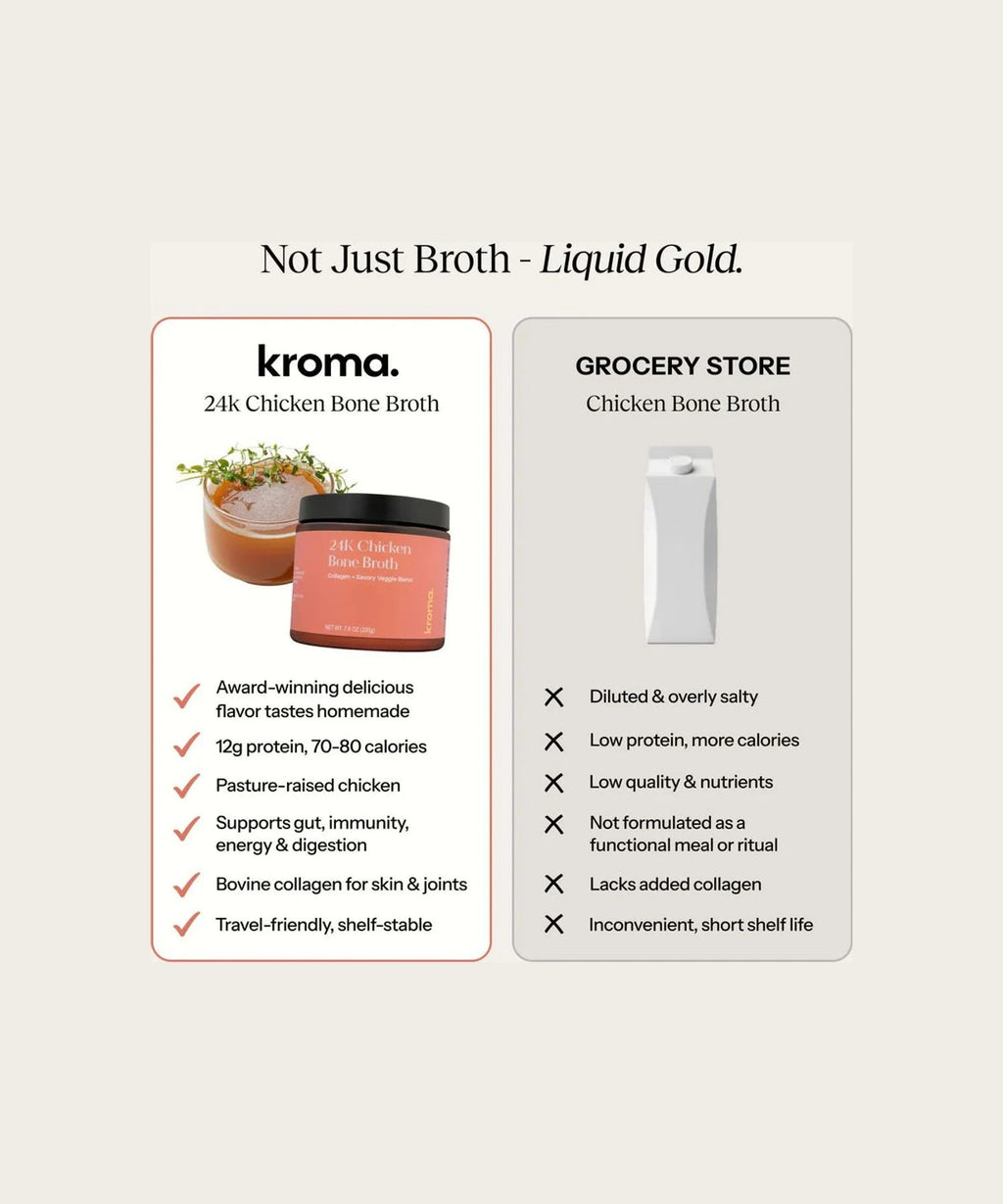 KROMA 24K Chicken Broth Individuals