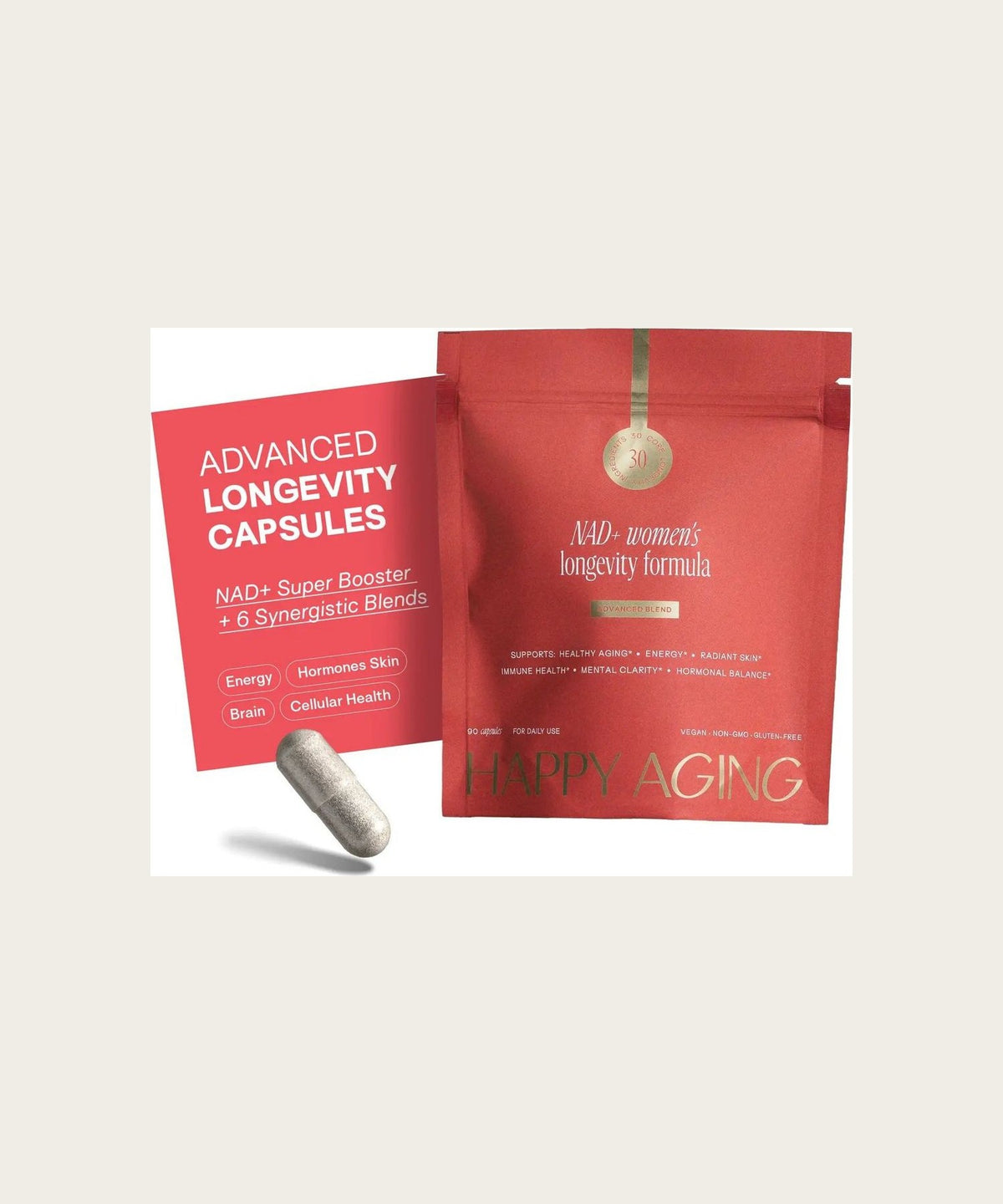 HAPPY AGING NAD+ Advanced Longevity Protocol