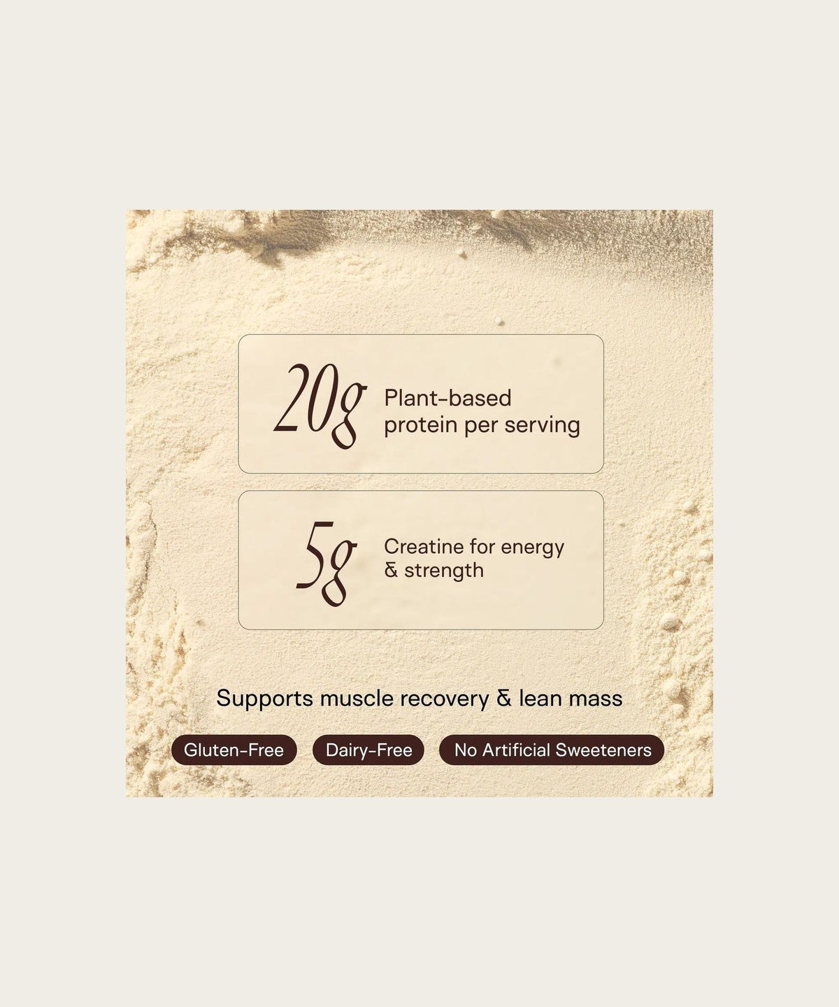 HAPPY AGING Lean Muscle Formula Protein Powder - Chocolate